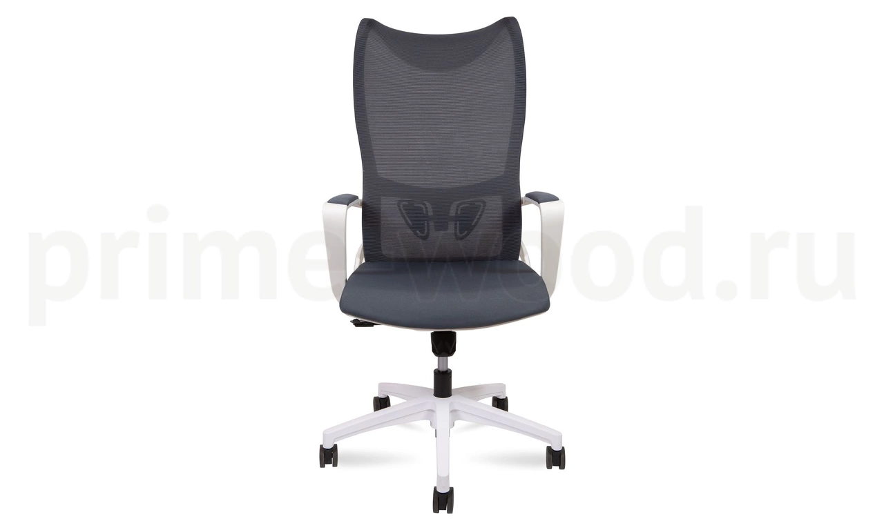 Кресло для руководителя Wave white AM3-H(white) - фото 1