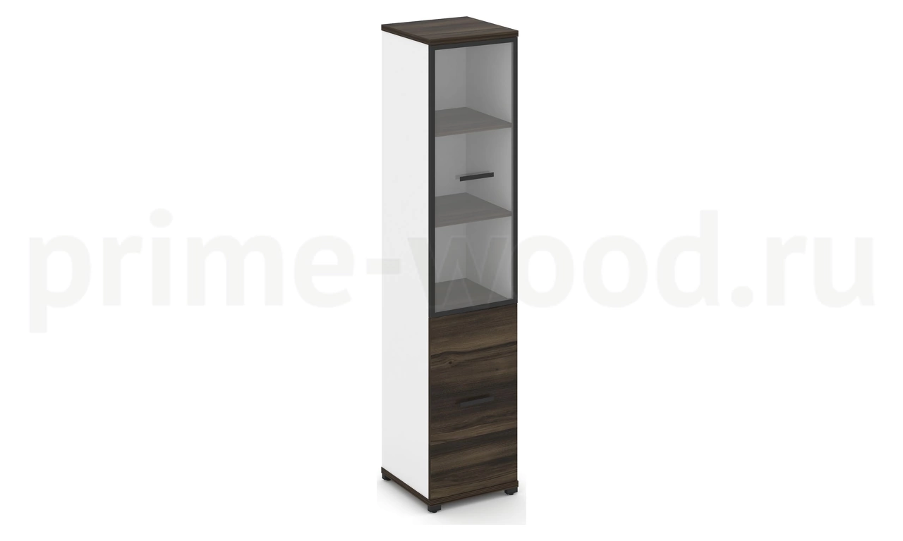 Шкаф одна узкая секция, 5 ниш (Эко) CN.STU.E-512 RP B/W - фото 0