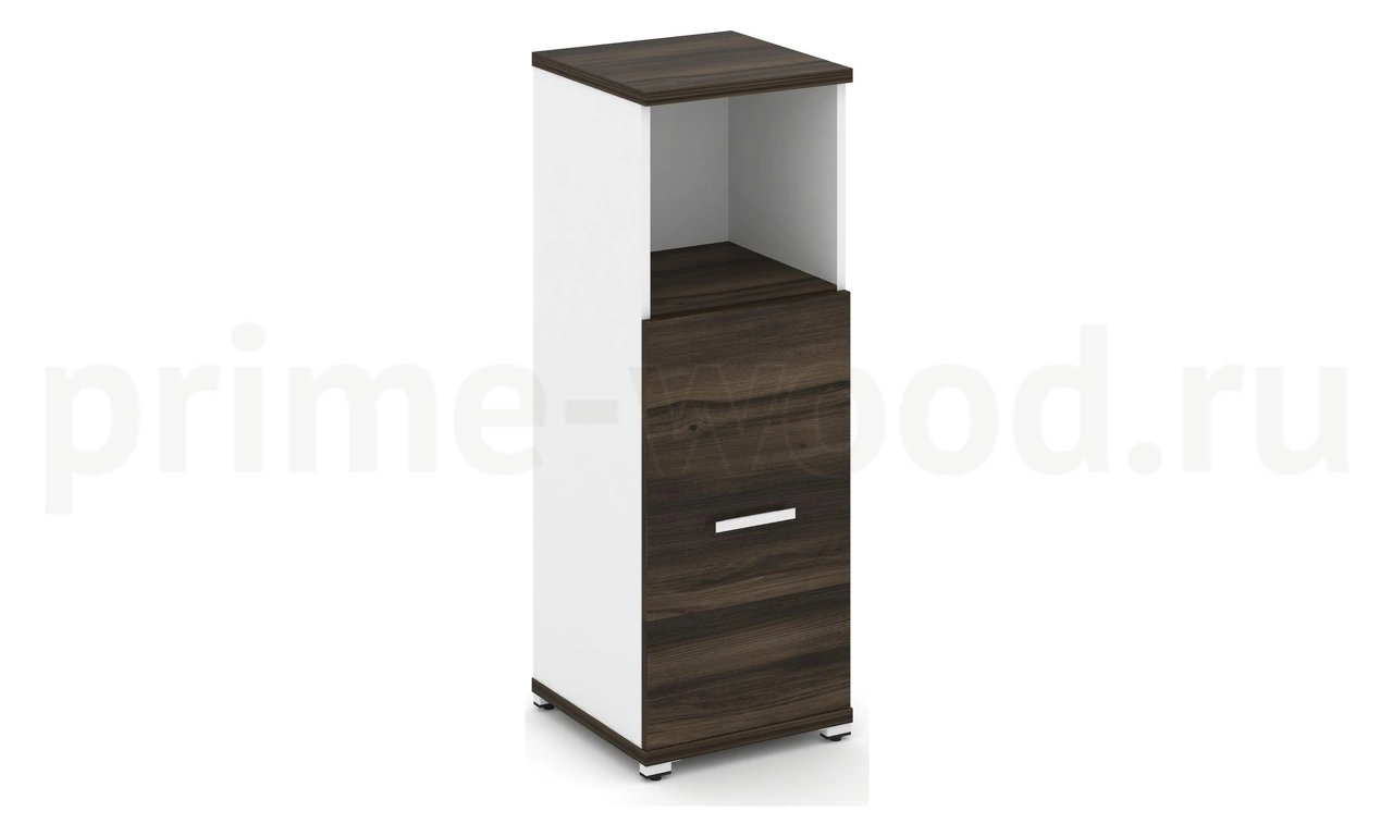 Шкаф одна узкая секция, 3 ниши (Эко) CN.STU.E-313 B/W - фото 5