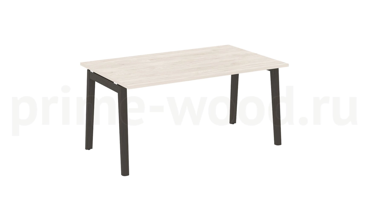 Стол переговорный (1 столешница), опоры - массив дерева ONIX WOOD 158x98x75 - фото 4